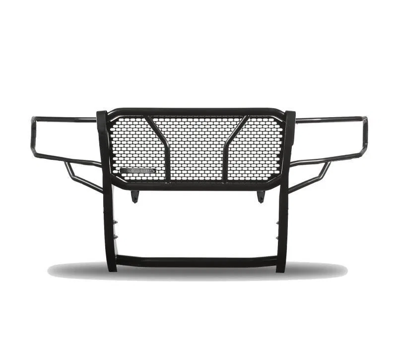 RU-DORA19-B – BLACK HORSE Grille Guard, 3-Piece Modular Powder Coated Black Steel With Brush Guard Without Skid Plate...